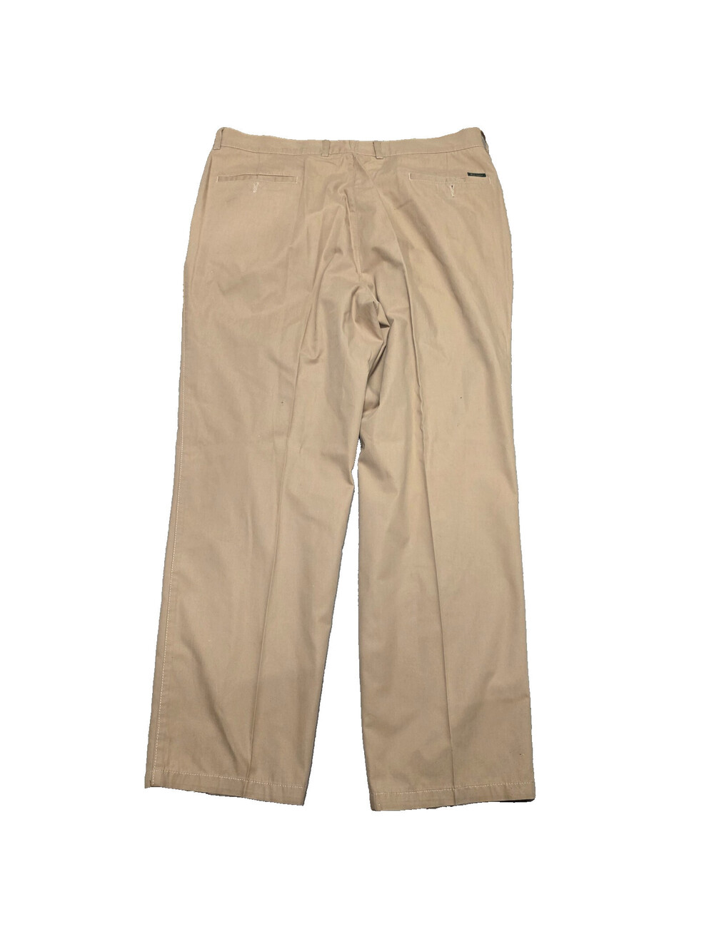 RENOIR Renoir $125 Flat Front Dress Pants Men's 36x29 Beige Super 140's